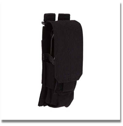 5.11 FLASH BANG POUCH
Slickstick™ molle attachment system, Quality Velcro closure, Prym Snaps, 1000D nylon 5.11 FLASH BANG POUCH
Slickstick™ molle attachment system, Quality Velcro closure, Prym Snaps, 1000D nylon